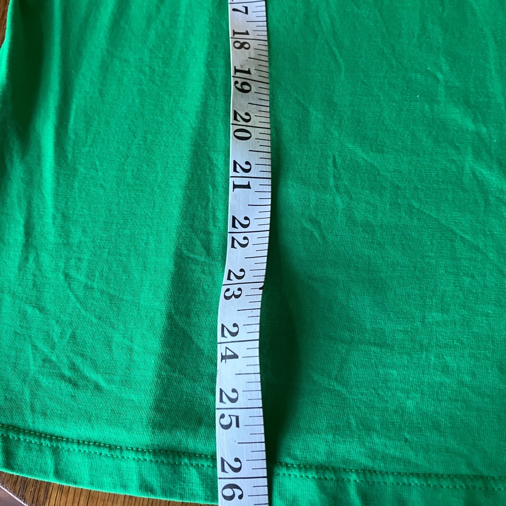 🎁2/$12 COLDWATER CREEK GREEN XL 100% SUPIMA COTTON SHIRT - Picture 6 of 9